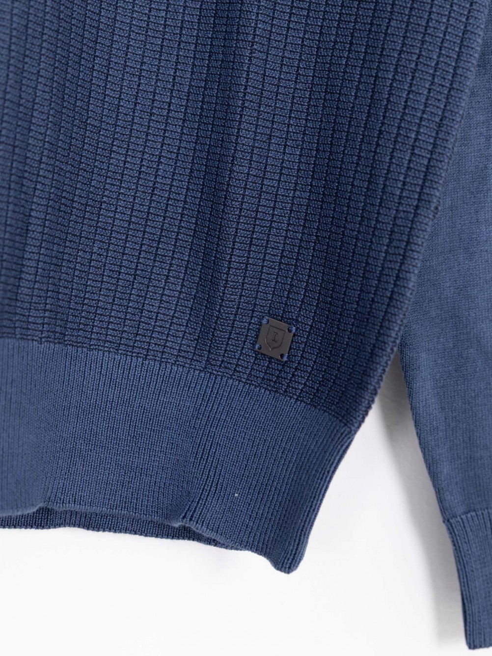 Crew neck knitted jumper
