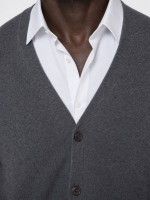 Cotton and cashmere knit cardigan Cotton and cashmere knit cardigan