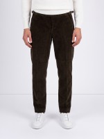 Corduroy chinos with adjustable waist Corduroy chinos with adjustable waist