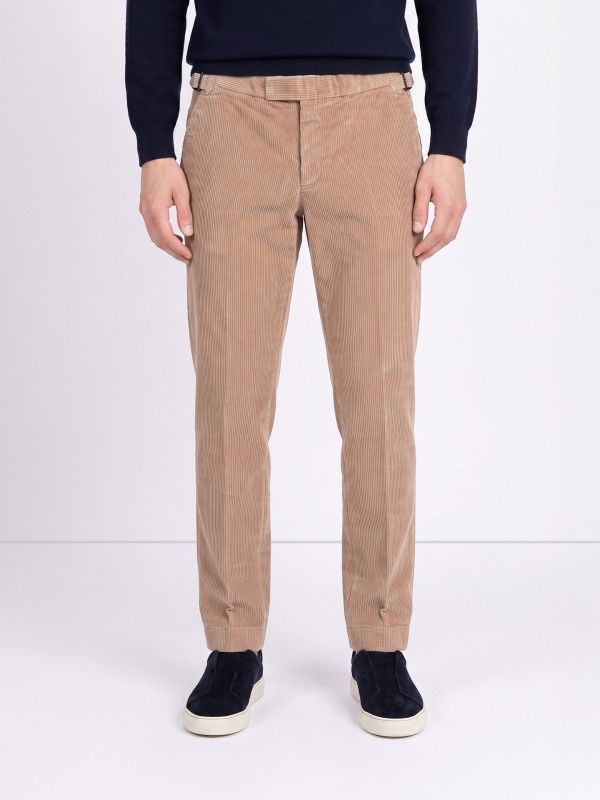 Pantal�n chino de pana con cintura ajustable