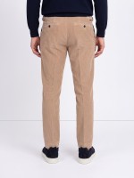 Corduroy chinos with adjustable waist Corduroy chinos with adjustable waist