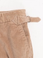 Corduroy chinos with adjustable waist Corduroy chinos with adjustable waist