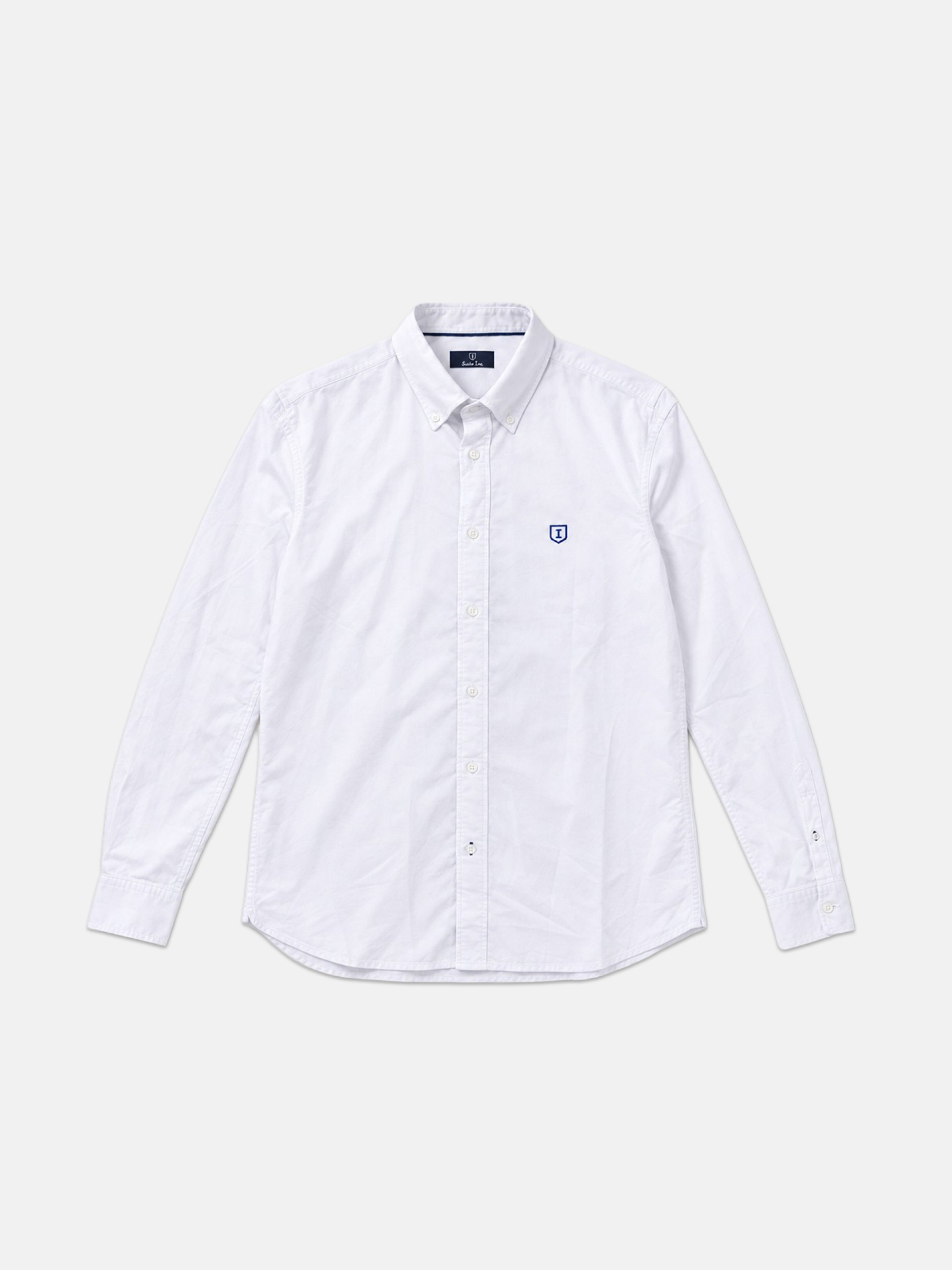 Camisa lisa 100% algodão regular sport