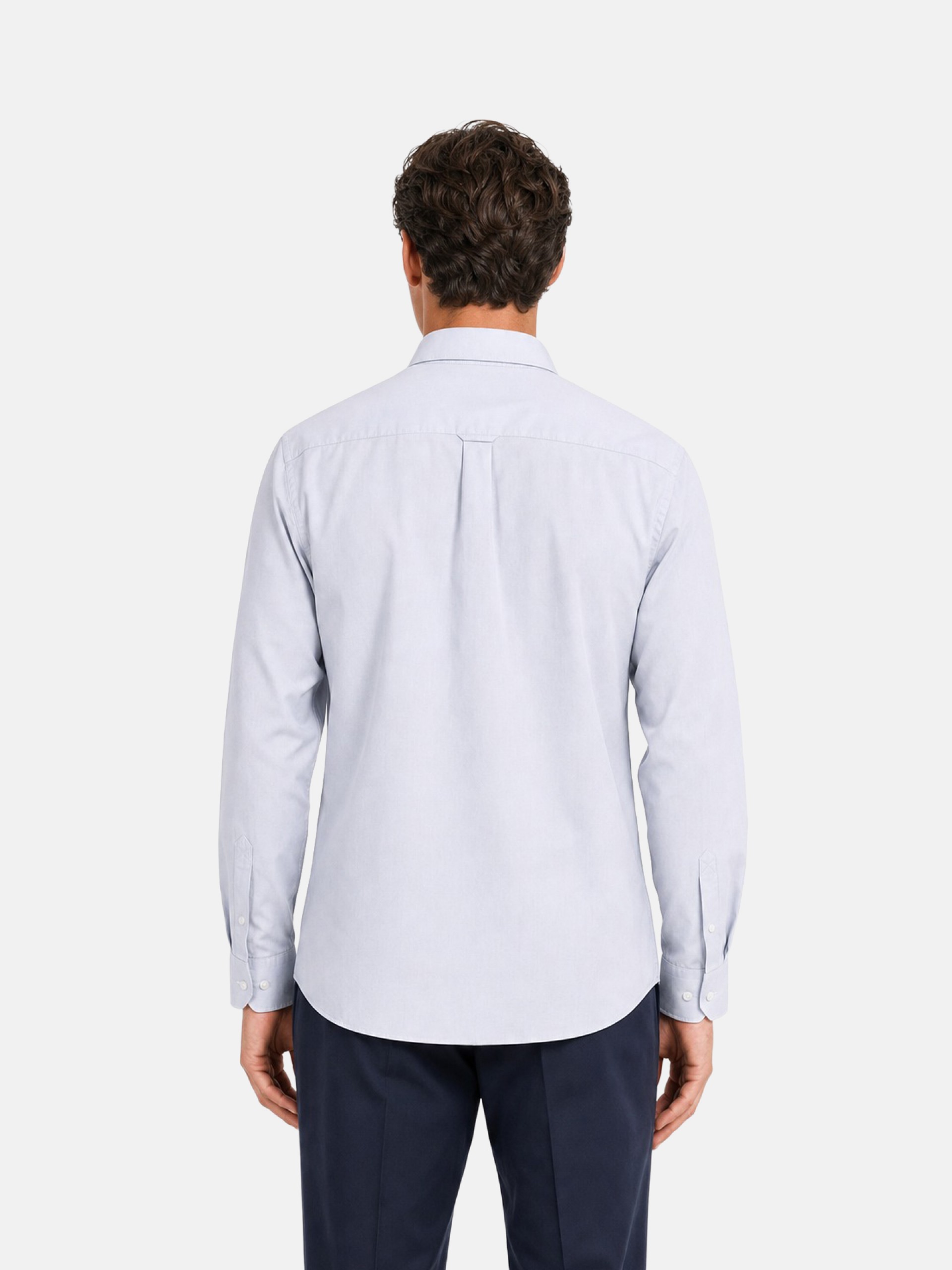 Camisa lisa 100% algodão regular sport