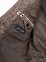 Blazer de micro padrão com lã Blazer de micro padrão com lã