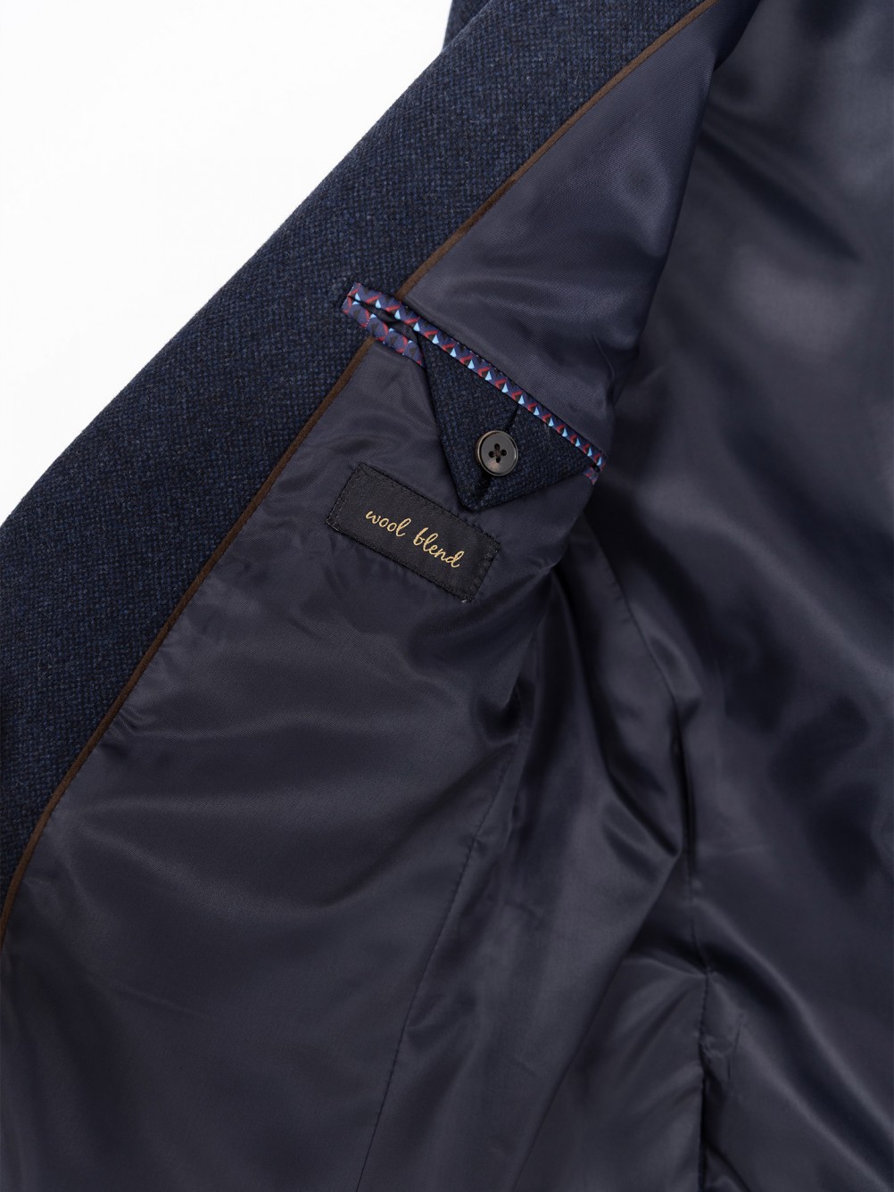 Blazer de micro padr�o com l�