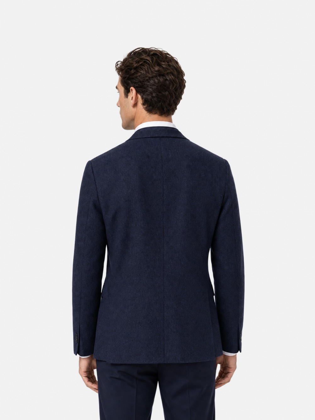 Blazer de micro padr�o com l�