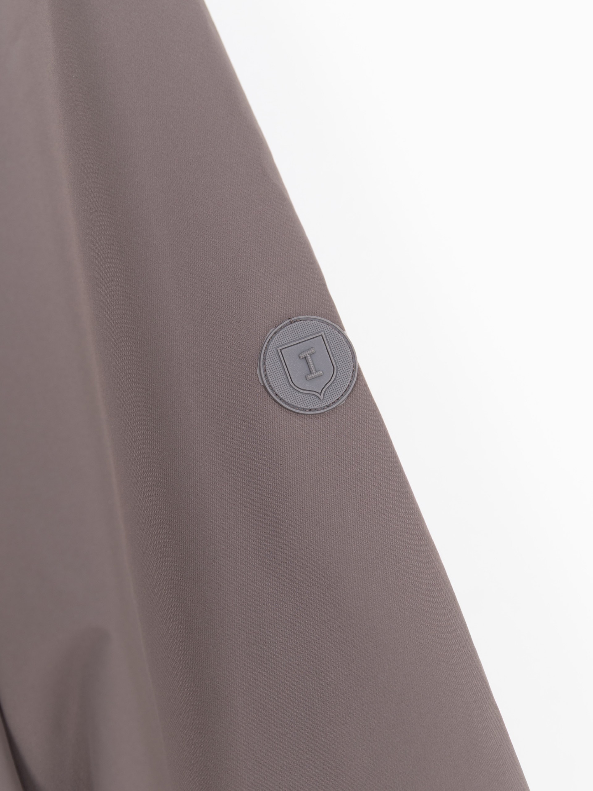Technical hooded jacket