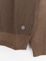 Half zip knitted jumper Half zip knitted jumper