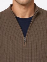 Half zip knitted jumper Half zip knitted jumper