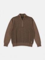 Half zip knitted jumper Half zip knitted jumper