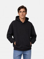 Hoodie b�sica regular fit